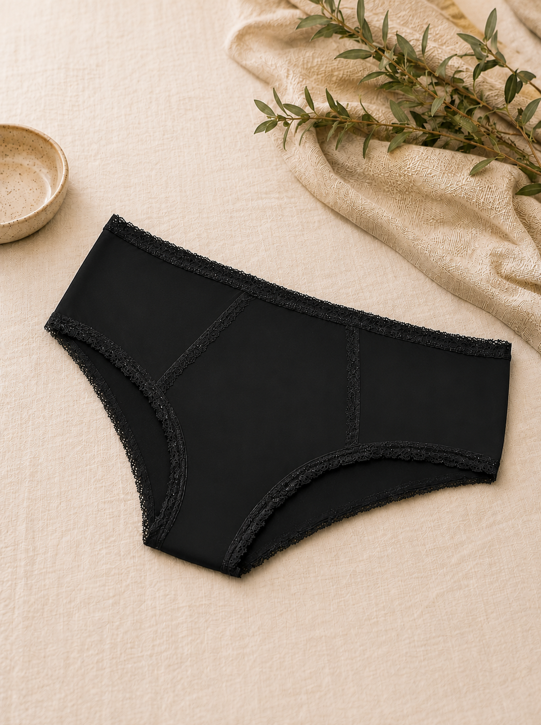 Period Proof Satin Performance Blend Underwear 3PK